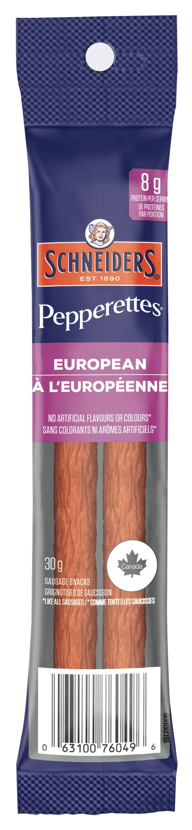 À l'européenne Pepperettes Format Collation