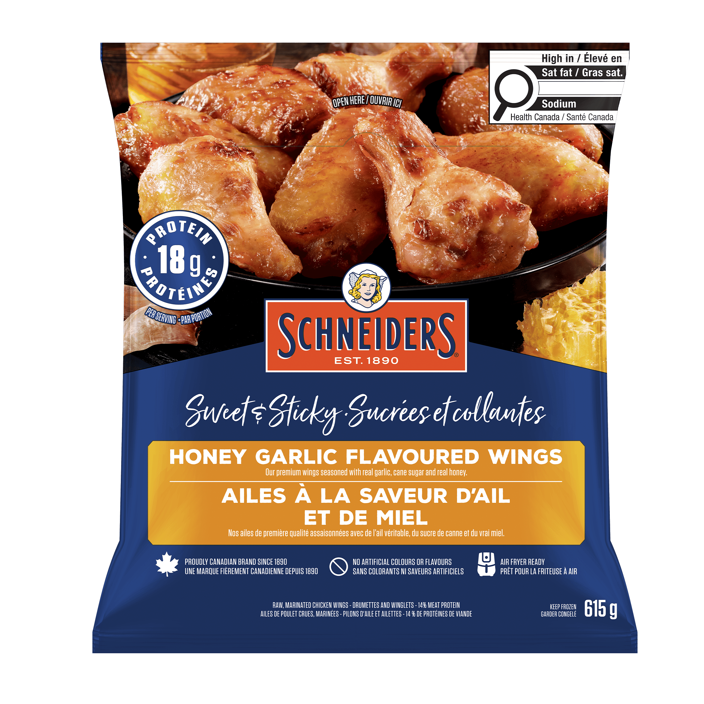 honey garlic wings