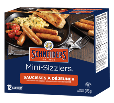 Saucisses à déjeuner Mini Sizzlers