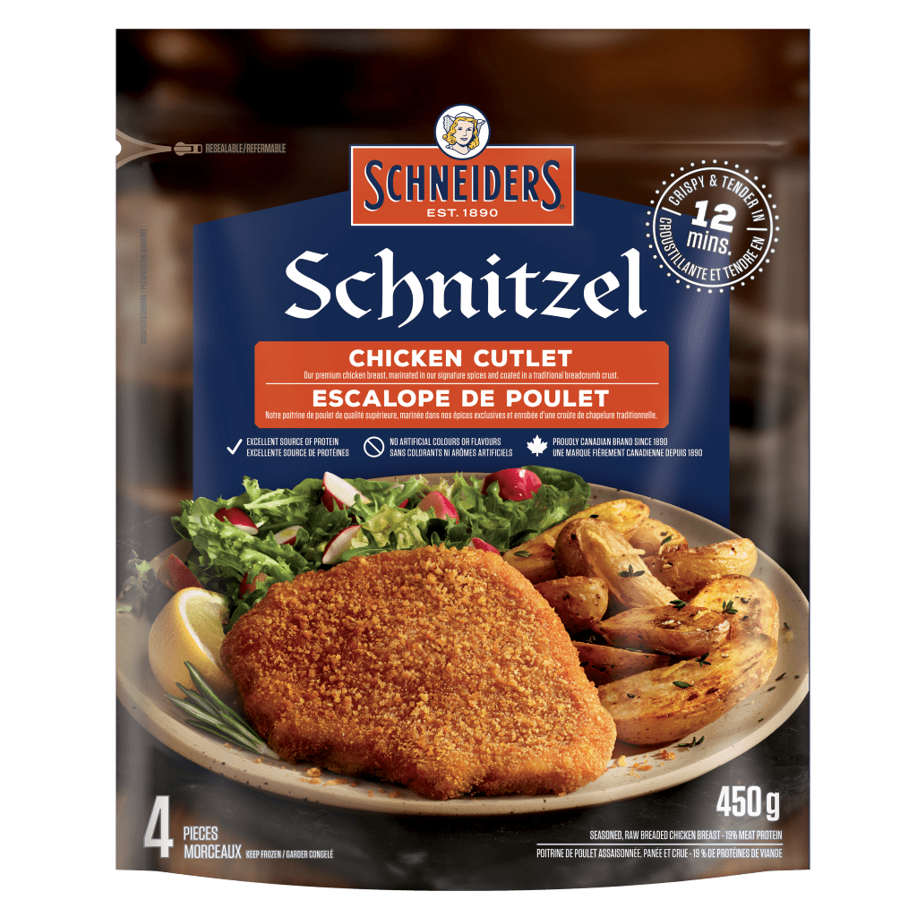 escalopes de poulet Schnitzel de Schneiders