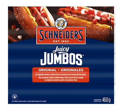 Juicy Jumbos - Original Wieners - Schneiders