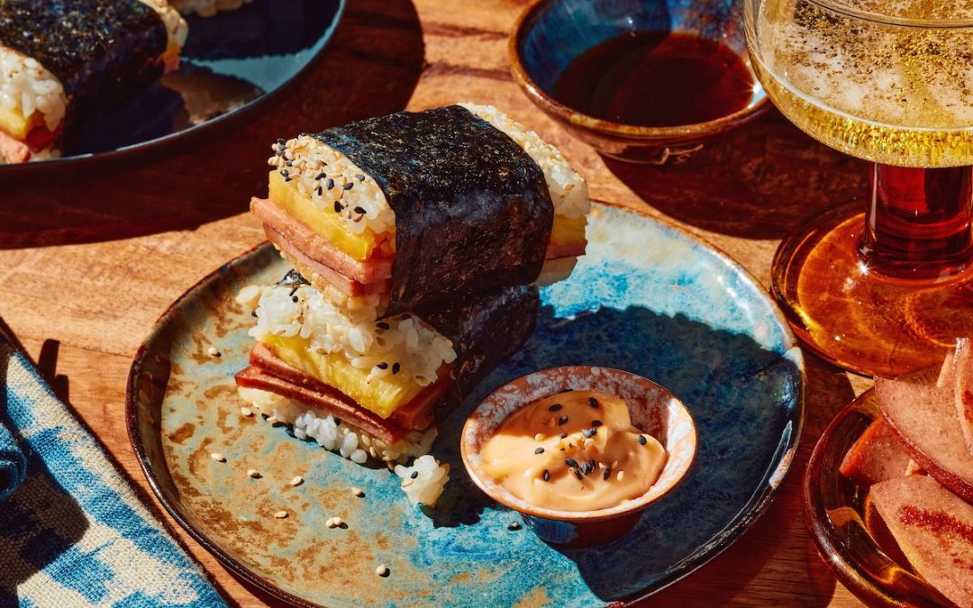 Bologna and Pineapple Musubi