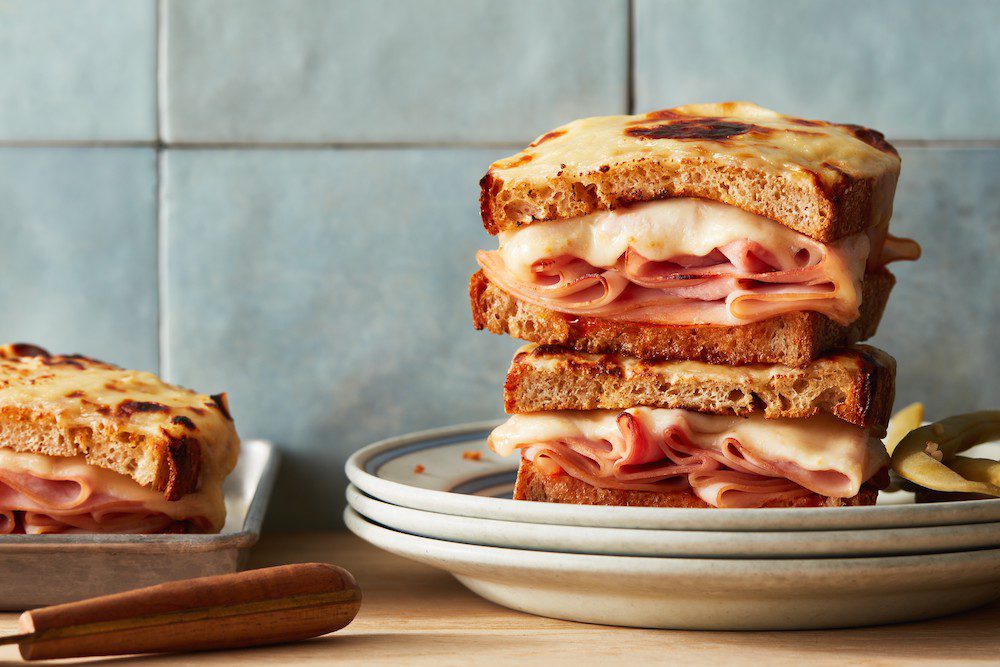 Hot Turkey and Ham Croque Monsieur