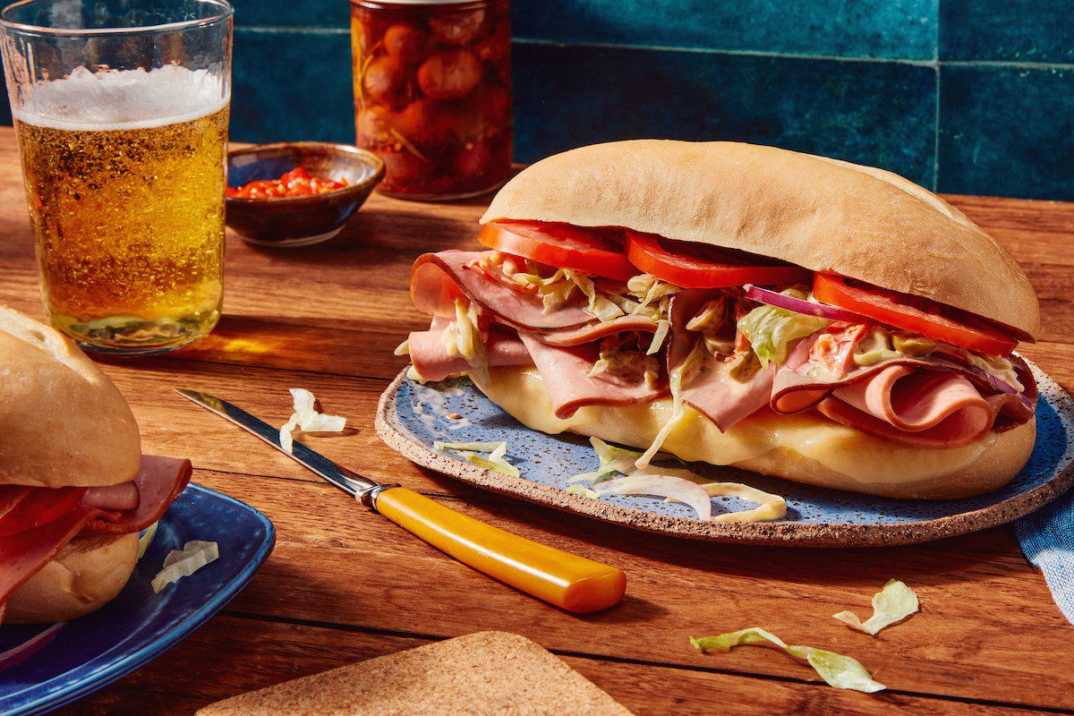 Italian Grinder Hoagie Schneiders