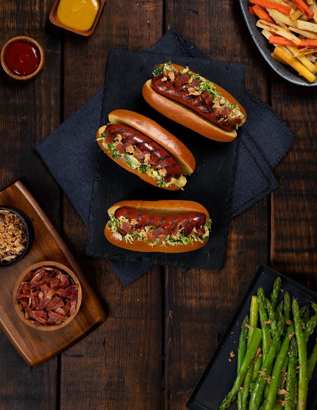 Smoked Sausage with Brussels Sprouts Slaw - Schneiders