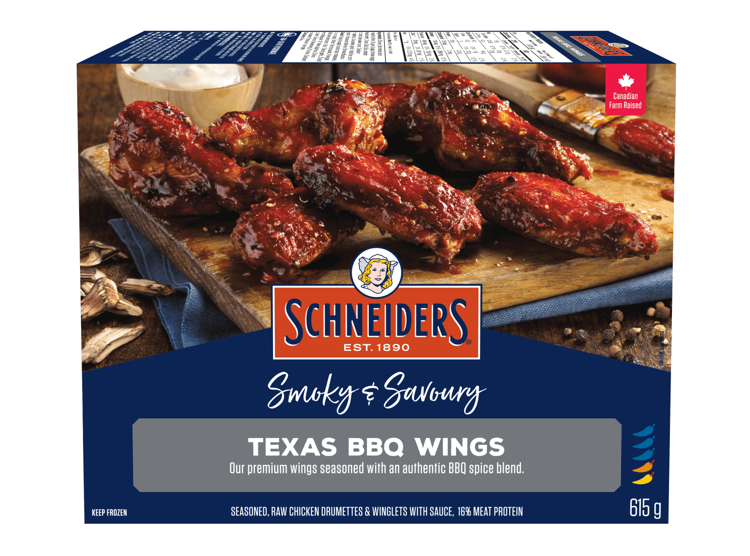 Texas BBQ Wings Schneiders