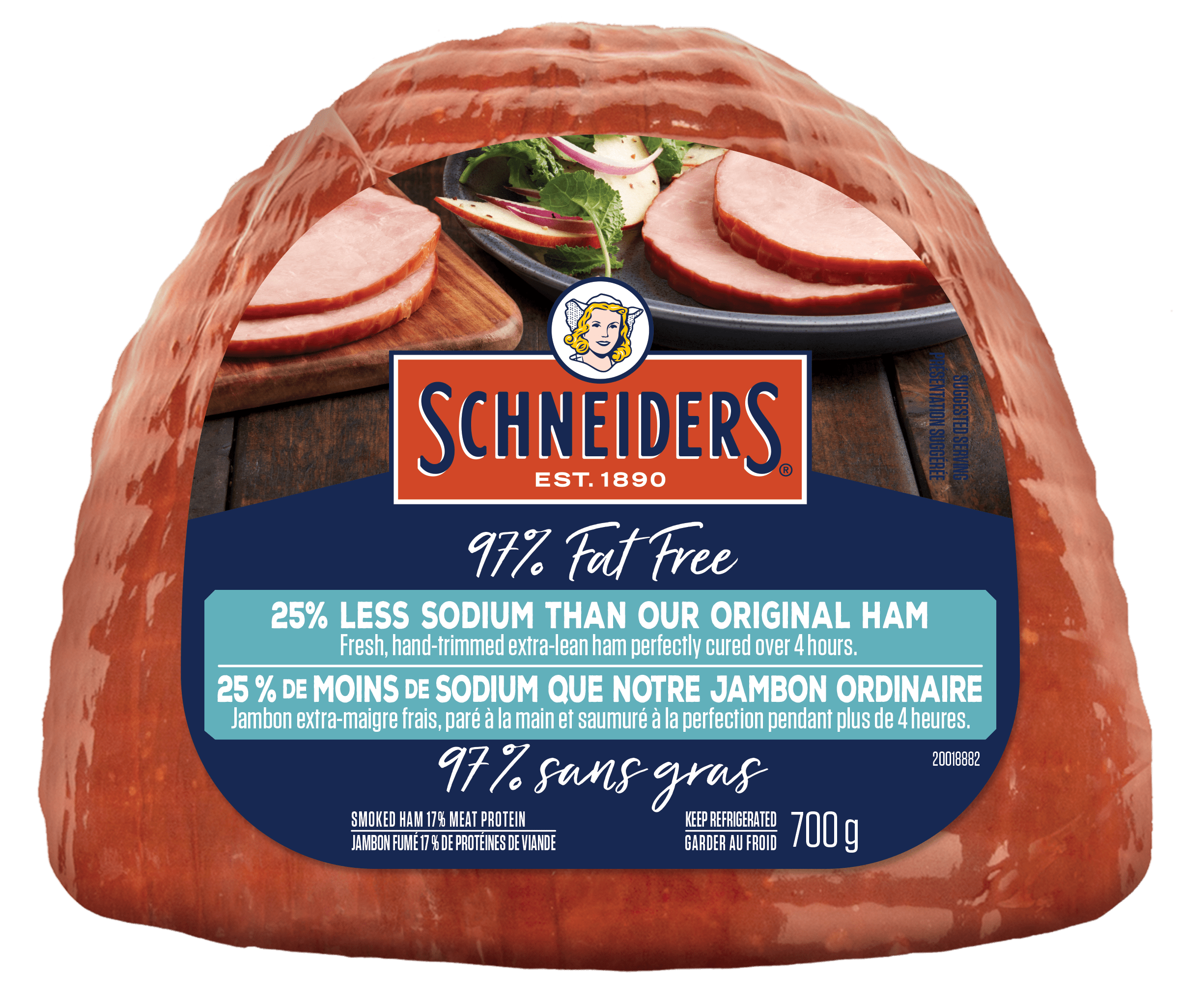25% Less Sodium Than Our Original Ham