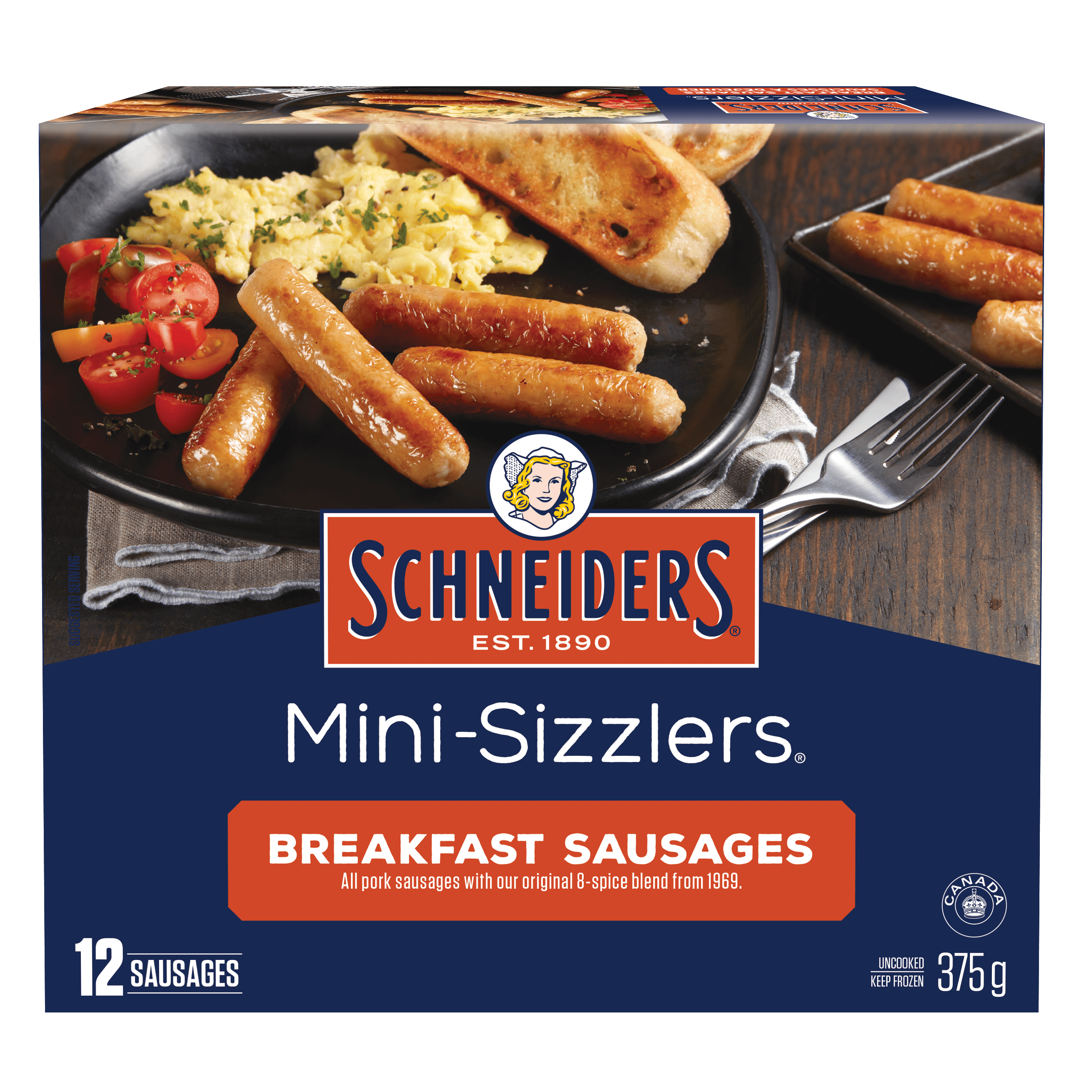 Mini-Sizzlers Breakfast Sausage