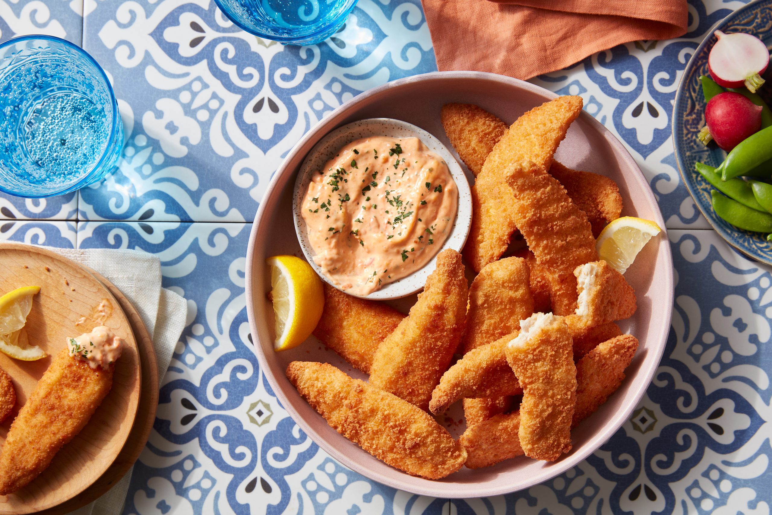 Chicken Strips with Harissa Aioli - Schneiders