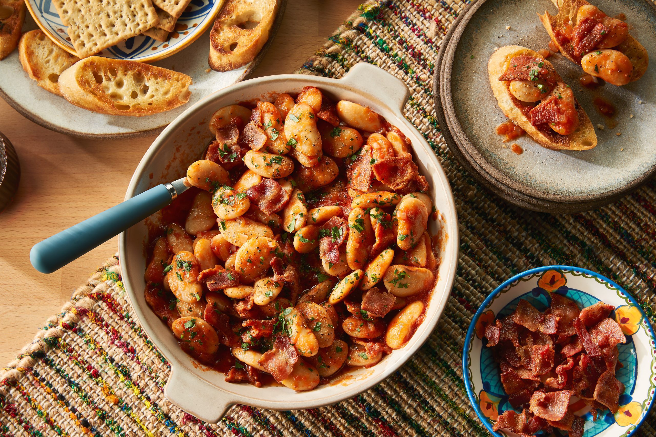 Spanish Butter Beans with Bacon