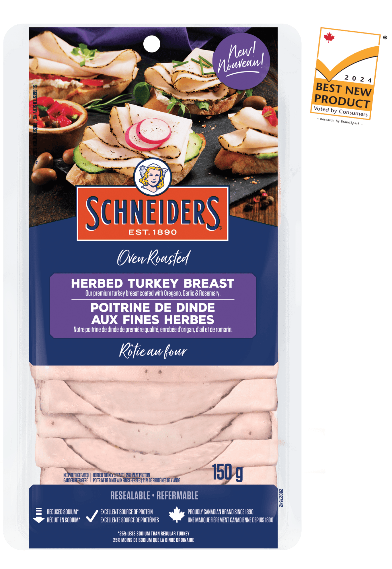 Herbed Turkey Breast with BNP Award