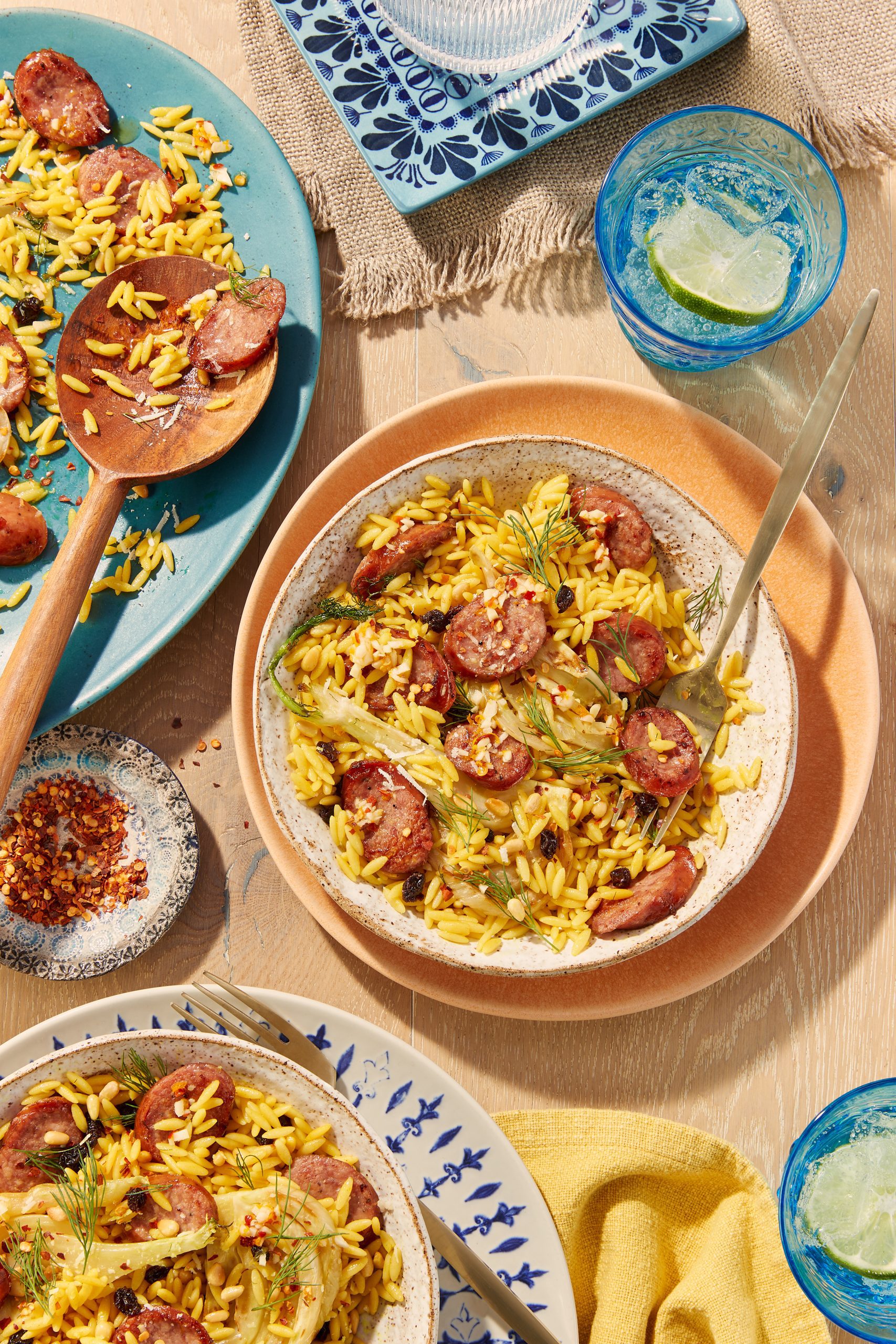 Sweet and Savoury Sausage Orzo - Schneiders