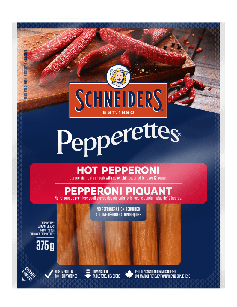 Hot Pepperoni Pepperettes