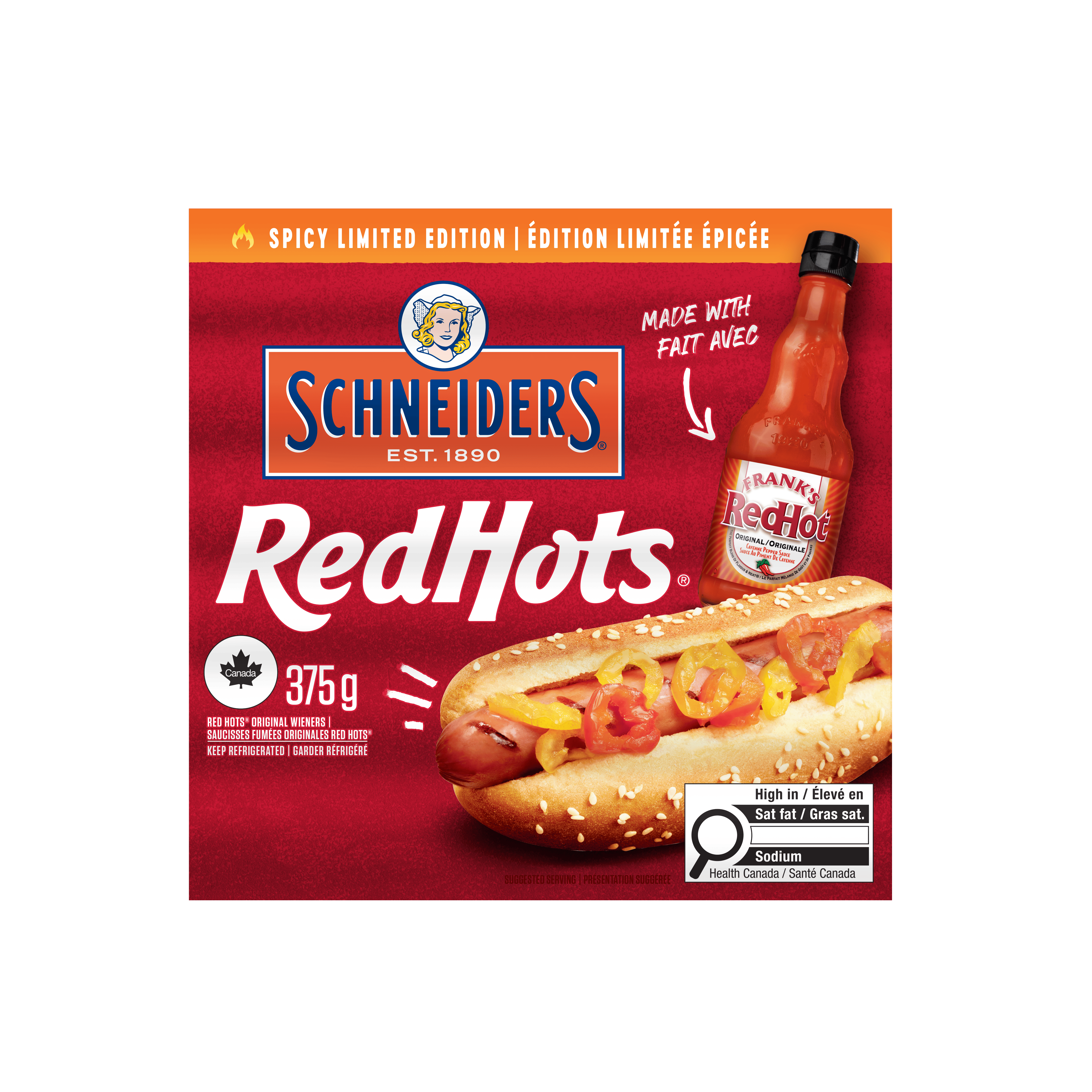 Schneiders Red Hots & Franks Red Hot - Schneiders